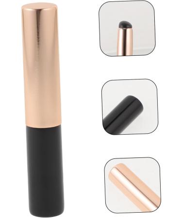 MAGICLULU Round Head Silicone Lip Brush Lip Masks Applicator Eyeshadow Brush Lip Applicator Brush Lip Gloss Applicator Lip Balm Applicator Women Makeup Tools Metal Miss Sponge With Cover - Buy Online on GoSupps.com