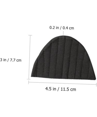 Minkissy Sneaker Heel Stickers - Foot Care Protector Cushions (Black 11.5x0.4cm) - International Shipping - Buy Online on GoSupps.com