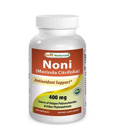 Best Naturals Noni 400 mg 240 Capsules - Buy Online on GoSupps.com