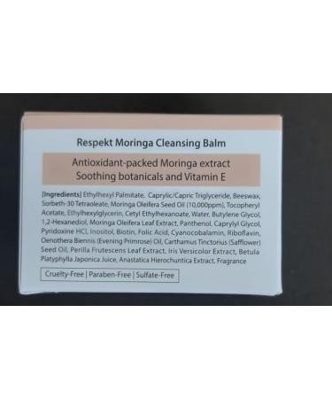 Respekt Cleansing Balm 2.4 fl. oz - Hypoallergenic Deep Makeup Cleanser for Skin Purification & Moisturization - Buy Online on GoSupps.com