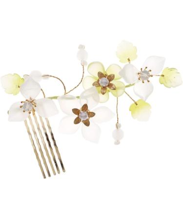 Beaupretty Bridal Headpieces manual bridesmaid New Chinese style Beautiful bride Metal womens headgear flower headpiece for women decoration Blossom Flower Decorations - Buy Online on GoSupps.com