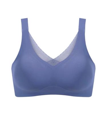 Mastectomy BH For women seamlessly fully covering bags BH After operations special braseres wireless sexy sleep bralette l blue