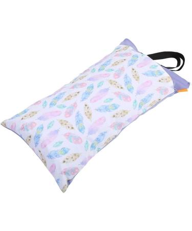 Diaper Bag Waterproof Large Capacity Hanging Wet Dry Cloth Baby Inserts Nappy Laundry Storage Bag for Newborn Infants (EF203) - Buy Online on GoSupps.com