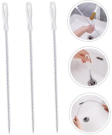 Zerodeko 3pcs Portable Dredge Tool Set - Efficient Bathroom & Kitchen Drain Cleaners for Hair & Debris Removal - Buy Online on GoSupps.com