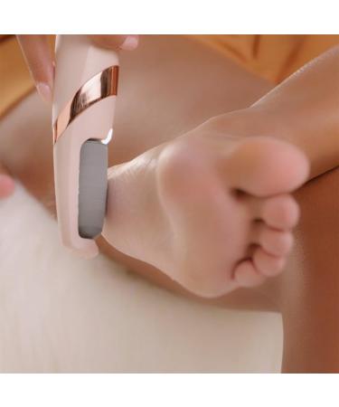 Rechargeable Electric Foot File Professional Callus Remover Portable Foot Scrubber Pedicure Tool for Silky Feet - Buy Online on GoSupps.com