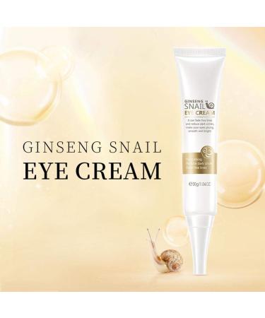 Cefoney Snail Eye Cream | Moisturizing Serum for Dark Circles Wrinkles & Fine Lines | Natural Snail Extract for Under-Eye Puffiness & Renewal - Buy Online on GoSupps.com