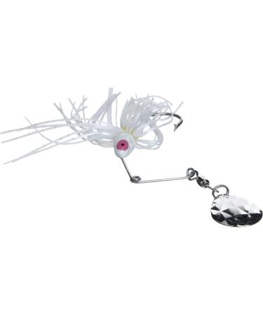 Strike King Mini-King Spinnerbait 3 1/4 - White Head, White Skirt - Fishing Lure - Buy Online on GoSupps.com