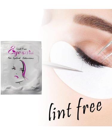 Eye Gel Pads - 100 Pairs of Eyelash Lash Extension Under Eye Gel Pads Lint Eye Patches with Smooth Front Side and Collagen Back Side - Buy Online on GoSupps.com