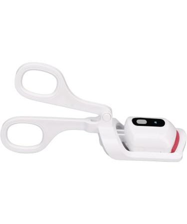 Qukaim Electric Eyelash Curler Electric Heated Eyelash Curler 3 Temperature Modes Rechargeable Mini Long-Lasting Lash Curler White - Buy Online on GoSupps.com