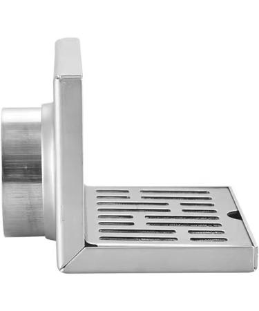Anti-wear L Stainless Steel Bathroom Tile Insert Floor Drainer Square Corner Floor Drain Wall Corner Floor Drain Square Corner Floor Drain Wall Corner Floor Drain - Buy Online on GoSupps.com
