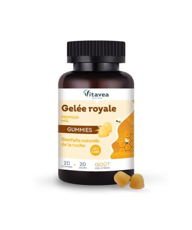 VITAVEA WELL-BEING - Royal Jelly Gummies for Adults and Children - Royal Jelly Propolis Honey - Tone and Vitality - Natural