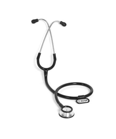 Buy Micro Shine Adjustable Stethoscope for Doctors & Medical Students - Lightweight Flexible Tube & Soft Ear Knobs (Black) - Best Quality for Optimal Performance - Buy Online on GoSupps.com