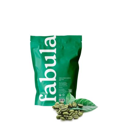 Fabula Unroasted Coffee Beans - Organic - Low Acid - Single Origin - Non-GMO - Mold Free - 12 Ounces