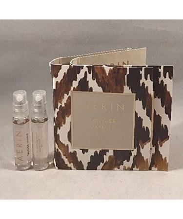 2 Aerin Tangier Vanille Eau De Parfum Sample Vial Spray 0.07 Oz/2 Ml for Women