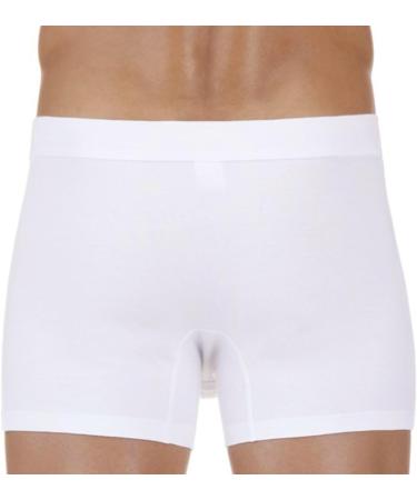 PROTECHDRY Washable Urinary Incontinence Cotton Boxer Brief for Men - Large 36-38 Waist White - Front Absorbent Area - Pack of 1 - Buy Online on GoSupps.com
