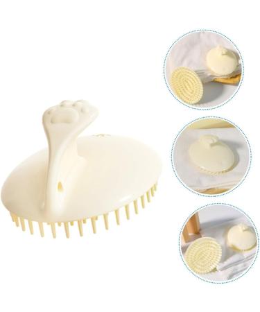 Frcolor Shampoo Massage Comb | Scalp Massager Hairbrush for Wet & Dry Use | 9.60x8.00x1.20cm | International Shipping Available - Buy Online on GoSupps.com
