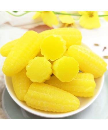 Fruit Juice Fudge Corn candy Orange juice flavored candy fruit gummy candy soft candy healthy nutritious dessert wedding candies New Year Candy Chinese snacks delicious snack gift (Corn 200g) Corn 200g - Buy Online on GoSupps.com