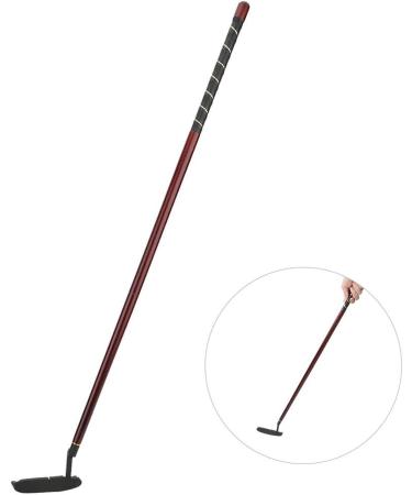 Sturdy Zinc Alloy Golf Putter with Premium Grip | Portable Mini Kids Club for Men, Junior, Adults | Indoor Outdoor Putting Practice | Detachable Push Rod | Right & Left Handed | Rosewood - Buy Online on GoSupps.com
