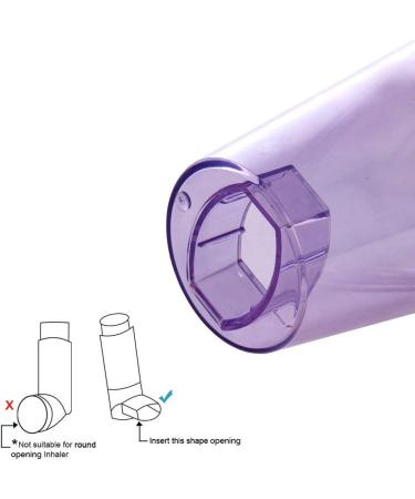Spacer for Using Puffer - Adaptive Aid for Better and Deeper Puff Delivery Into Lungs - Coordinates Puff Inhalation with Natural Breath - Buy Online on GoSupps.com