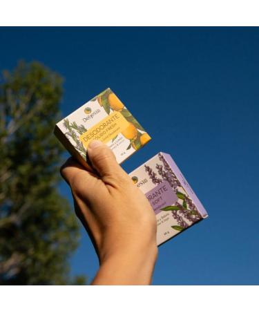  DEHESIA Fresh Bio Rosemary & Lemon Solid Deodorant 100% Natural Aluminium & Plastic Free High Efficiency & Durability. 65g DEHESIA - Buy Online on GoSupps.com