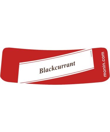 MONIN Premium Blackcurrant Syrup 700ml - Vegan-Friendly, Allergen-Free with 100% Natural Flavours - Ideal for Cocktails and Mocktails - Buy Online on GoSupps.com