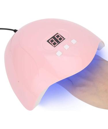 54W UV LED Nail Lamp Manicure Tool with 30s/60s/90s Timing Setting, Pink - Buy Online on GoSupps.com