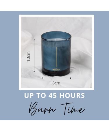 Luxury Scented Candle Gift | Soy Candle | 45 Hours Burn Time | Bergamot Rose & Sandalwood | The Copenhagen Company | 7oz - Buy Online on GoSupps.com