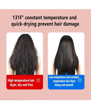 Cordless Hair Dryer Portable Rechargeable Wireless Battery Hairdryer for Women Men Kids Travel Camping Low-Heat Hair Care Blow Dryer C - Buy Online on GoSupps.com