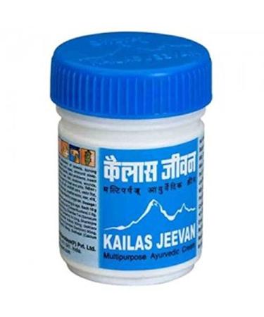 Kailas Jeevan Jar 60g - Herbal Ayurvedic Anti-septic Cream - Buy Online on GoSupps.com