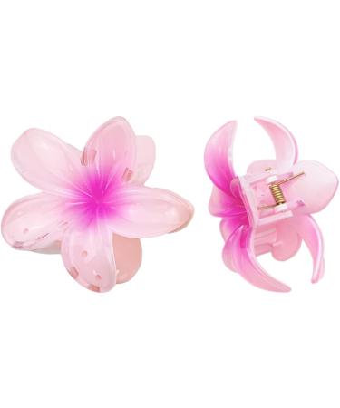 6 Pcs Claw Clip Flower Claw Clips Hawaiian Claw Clips Nonslip Flower Hair Clip for Women Girls Thick Medium Hair - Buy Online on GoSupps.com