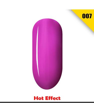 Canada HMD Soak Off UV LED Temperature Changing gel nail polish fast effect fast cure 8ml ( B ) (007) color is Rasin with Purple. - Buy Online on GoSupps.com