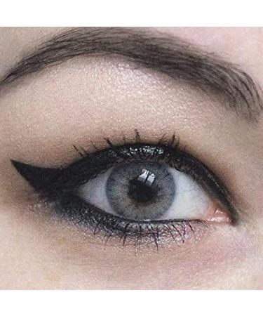 Very covering and natural gray contact lenses Silicone Comfort Novelry "Rose Gray" + container of Glamlens - 1 pair (2 pieces) - DIA 14.00 - With strength -1.50 diopters -1.5 Dioptries 8.6 millimeters 14.00 millimeters 2.0 - Buy Online on GoSupps.com