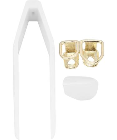 Halloween Hip Hop Teeth Hip Hop Hollow Tooth Convenient 2 Brass Fashionable for Party for Fashion Show for Festival(gold) - Buy Online on GoSupps.com