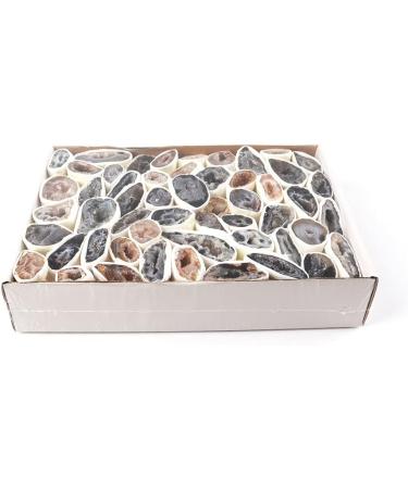 Crystal Rough Be Meeting Natural Crystal Natural Geodes Small Agate Druzy Irregular Rock Crystal Cluster Pyrite Specimen Decoration DIY Key Chain (Color : Set4) - Buy Online on GoSupps.com