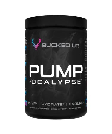 Pump-ocalypse Miami | Nitric Oxide and L Arginine Supplement with Citrulline Malate GlycerPump | Ultimate N.O. Booster | Lean Muscle Support for Blood Flow Vascularity Hydration and Endurance