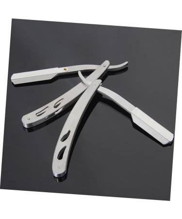 Zerodeko Vintage Razor Holder Set - 4 Premium Stainless Steel Holders for Men | Classic Old-Fashioned Design - Buy Online on GoSupps.com