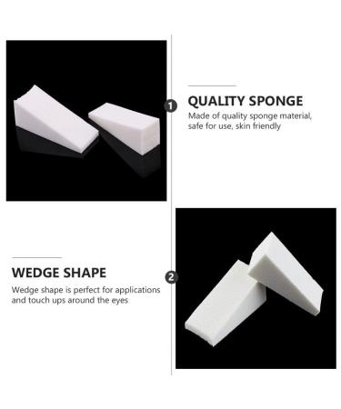 FRCOLOR 48Pcs Cosmetic Wedges - Premium Foam Sponges for Perfect Powder & Liquid Makeup | International Shipping Available - Buy Online on GoSupps.com