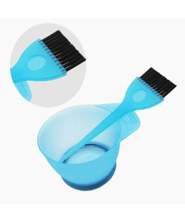 2PC Hair Dye Brush and Bowl Set - Blue Tinting Color Kit for Easy Hair Coloring - Buy Online on GoSupps.com