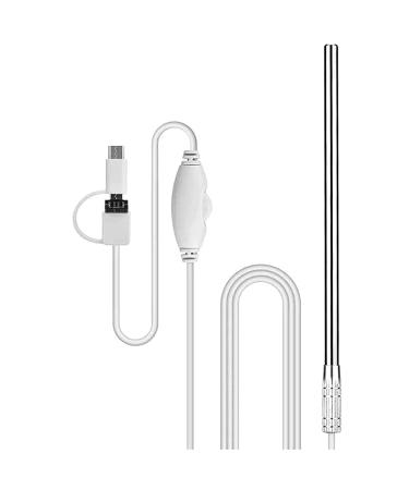 KANDUO Ear Wax Removal 5.5Mm Ear Cleaning Camera Ear Wax Removal Tool Otoscope with LED Lights Ear Cleaning Camera