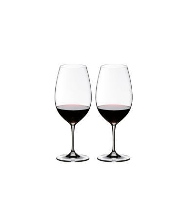 Riedel VINUM 'Chocolate' Crystal' 2 Count (Pack of 1) Syrah/Shiraz 2 Count (Pack of 1)
