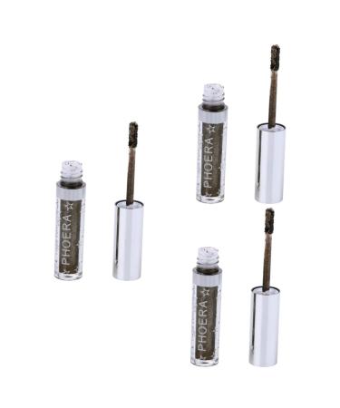 FOMIYES 3pcs Glitter Liner for Eyes Metals Glow Eyeshadow Pearlescent Eyeshadow Eye Shadow Colorful Pigment