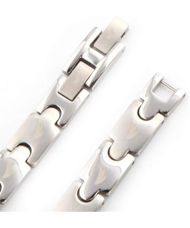 Buy TRINITIX 3 in 1 Magnetic Bracelet - Wings Silver S/M & L/XL | Magnetix Energy Sport Collection TRX #8066 | International Shipping Available - Buy Online on GoSupps.com