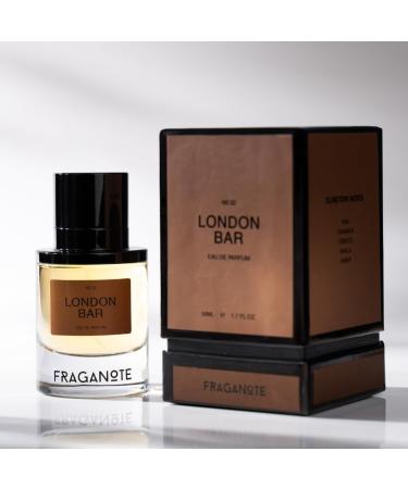 London Bar Eau De Parfum 1.7oz | Woody Men's Fragrance Spiced Rum Scent | Long-Lasting | Woody Men s Fragrance with Spiced Rum | Bold & Sophisticated Scent for Evenings Parties Special Occasions