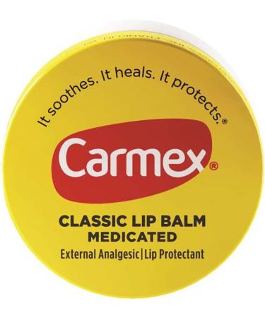 Carmex 0.25 oz Jar - Best Lip Balm for Dry Lips | International Shipping Available - Buy Online on GoSupps.com