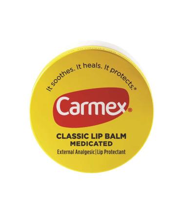 Carmex Classic Lip Balm Medicated 0.25 oz (Pack of 36)