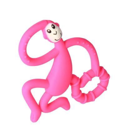 Teething Toy  Silicone Chew Toys Monkey Shape Baby Teether  Portable High Toughness Cartoon for Infant for Home Travel