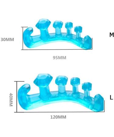 Gapd-toe Spreader & Separator - Relief for Hammer Toe Bunions Foot Pain and Fasciitis | Perfect for Dancers Yogis and Athletes - International Shipping Available - Buy Online on GoSupps.com