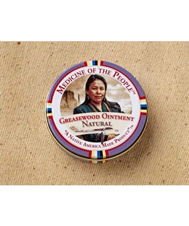 Navajo Medicine of the People Greasewood Ointment for Eczema Psoriasis and Dry Cracking Skin - 3 oz - Powwow