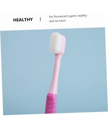 Minkissy 2 Pack Portable Toothbrush for Kids & Adults - Pink & Blue - Safe & Convenient Oral Care - Buy Online on GoSupps.com