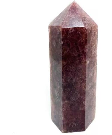 1.2kg-1.5kg Raw Natural Strawberry Crystals Obelisk Large Size Stone Wand 1pc HOMEZHOU (Size : 1PC 1.35KG-1.4KG) - Buy Online on GoSupps.com